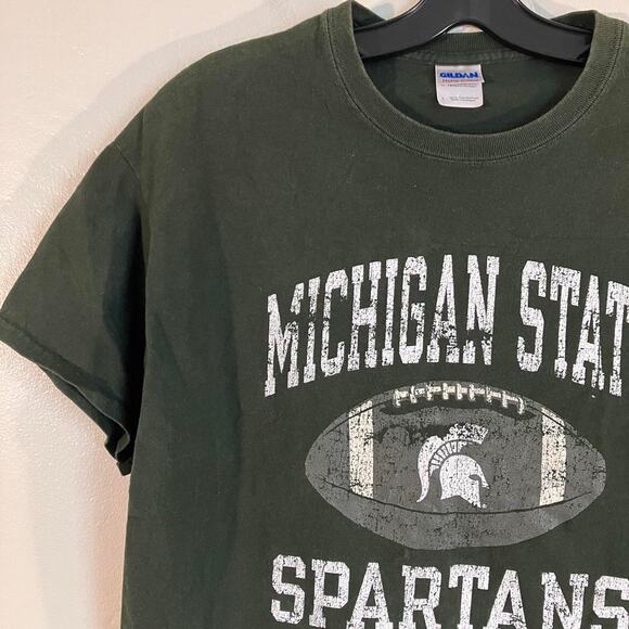 Vintage Y2K Michigan State Spartans College Graphic Tee‎ - Picture 2 of 4